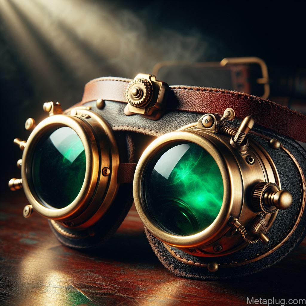 Steampunk goggles