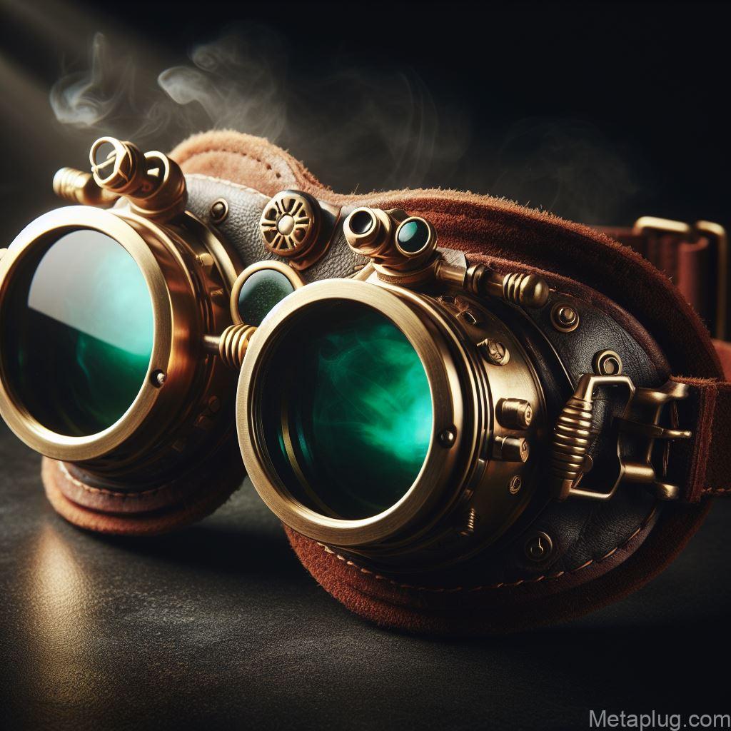 Steampunk goggles