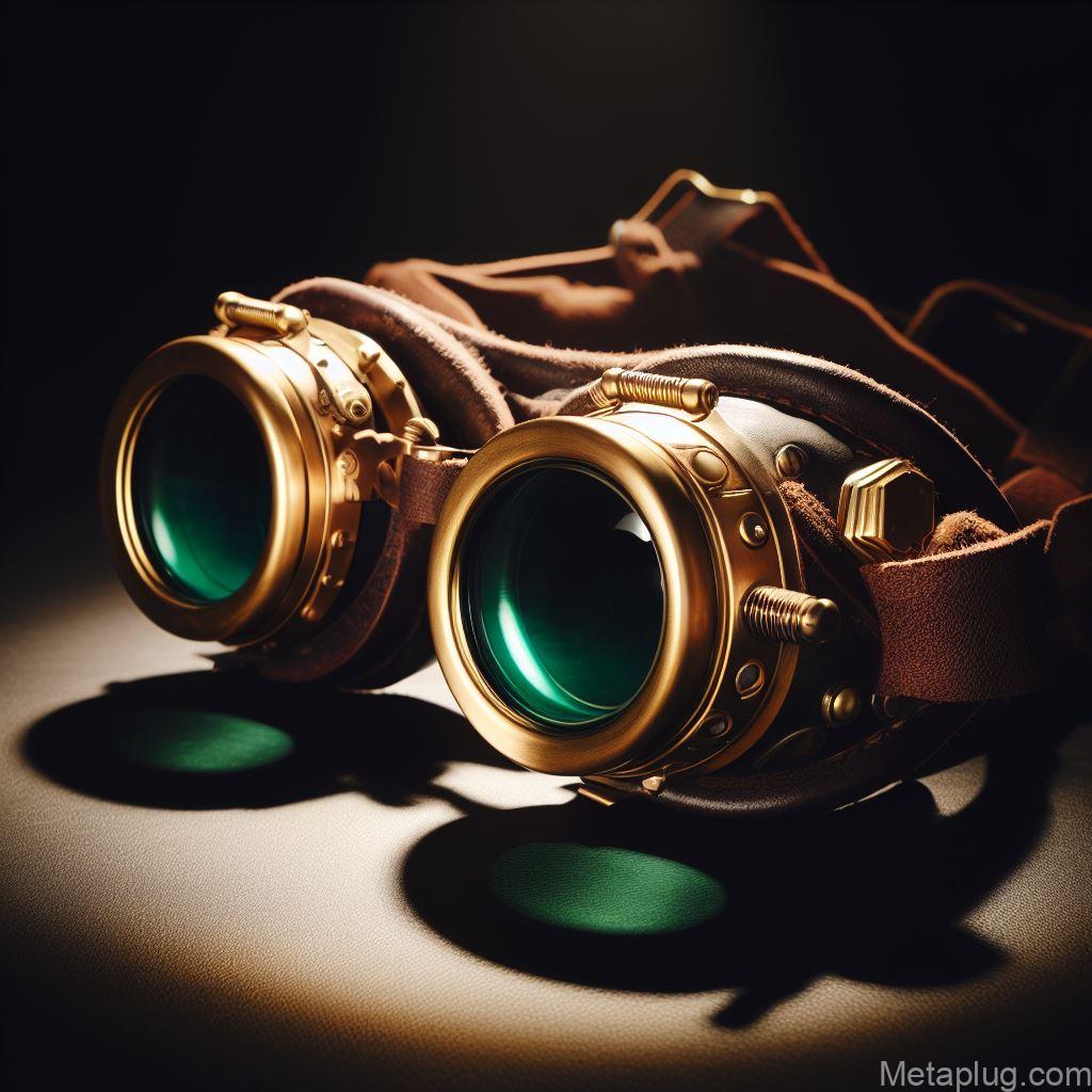 Steampunk goggles