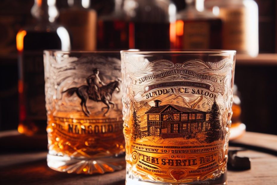 Sundance Saloon Whiskey Glasses